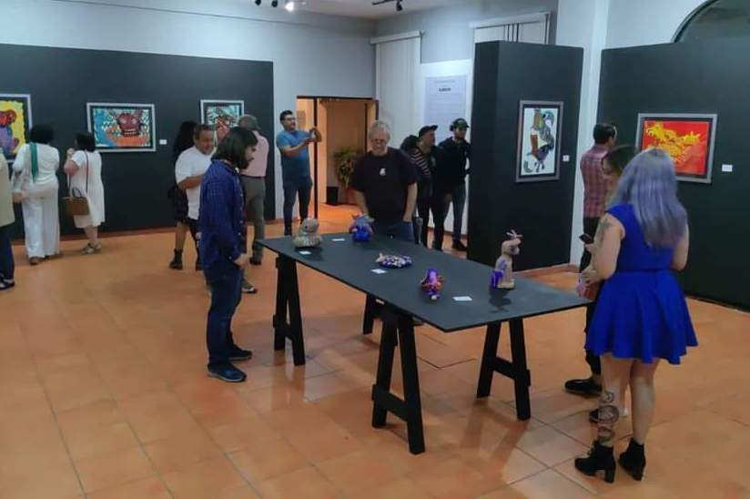 Emociona la expo de 39 grabados de Isidro Madrid en la sede del ISIC