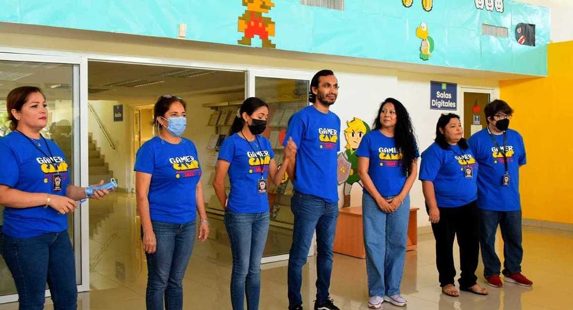 Arranca el Gamer Camp en la Biblioteca Pública Morelos.    