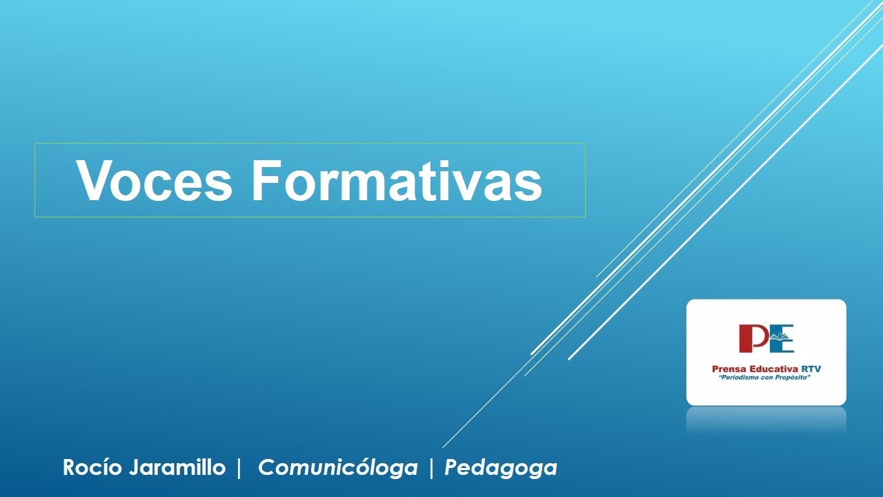 Presentación de la columna “Voces Formativas”&nbsp;
